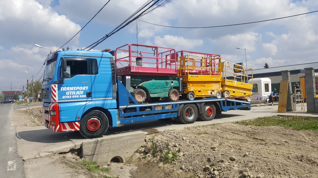 transport utilaje